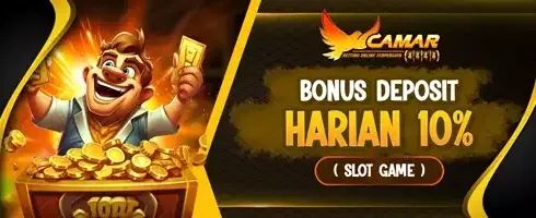 Cashback Deposit Harian 10%